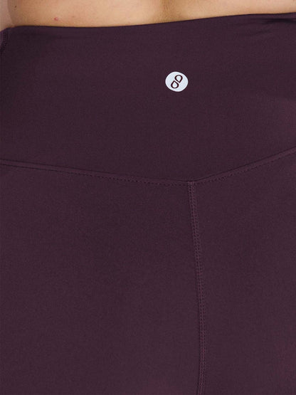 Wine Hourglass Snug Leggings