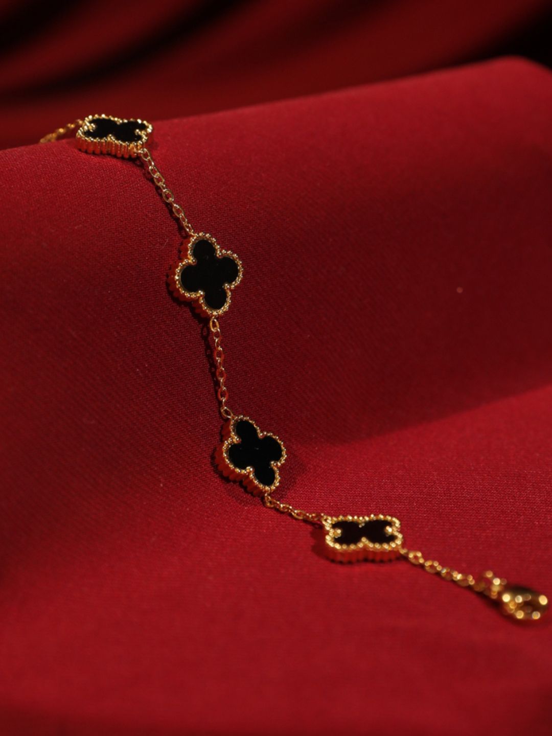 SALTY Moorish Clover Adjustable Bracelet for Women & Girls Everyday Wear