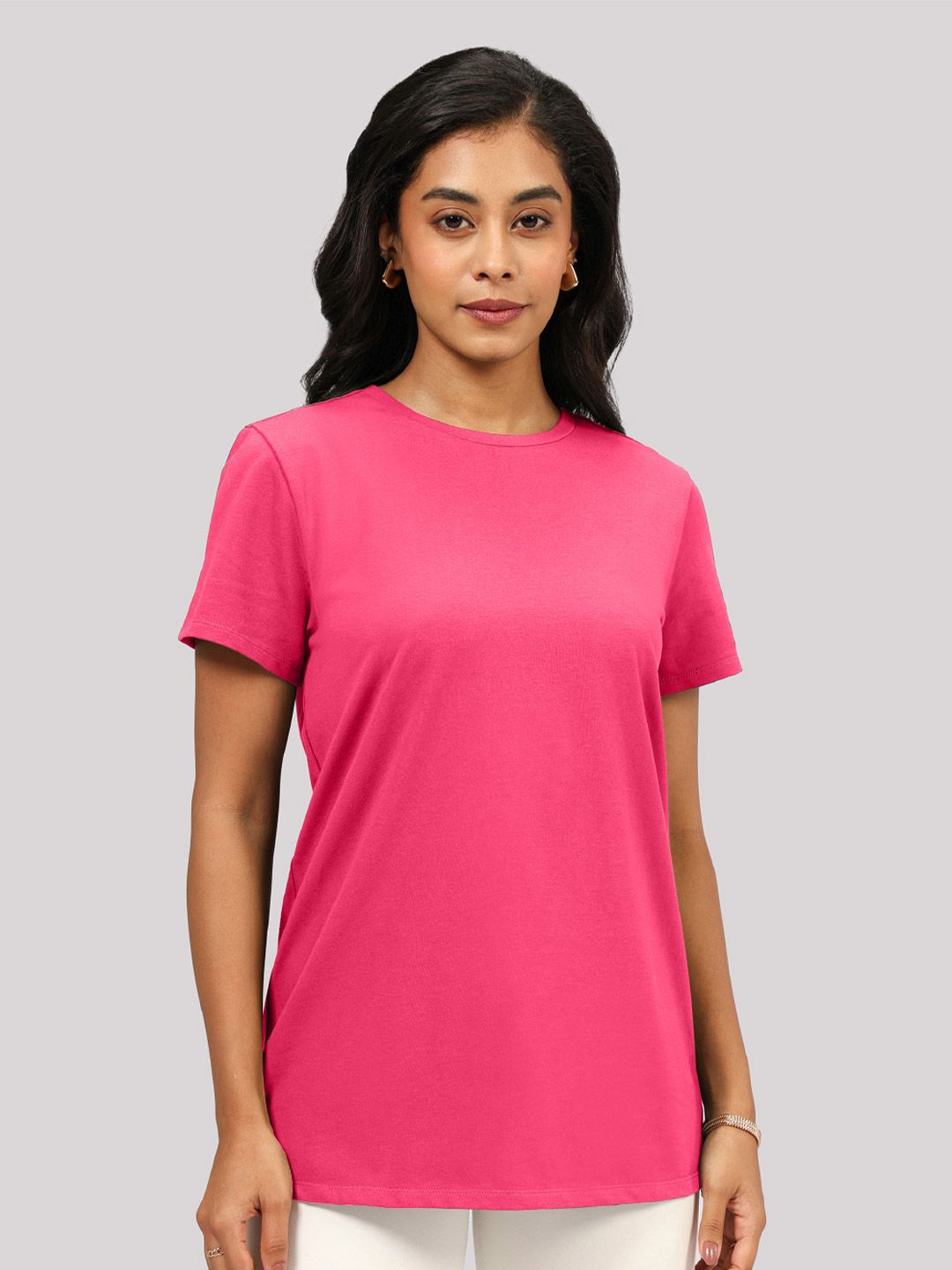 Women Round Neck Last Tee - Boyfriend