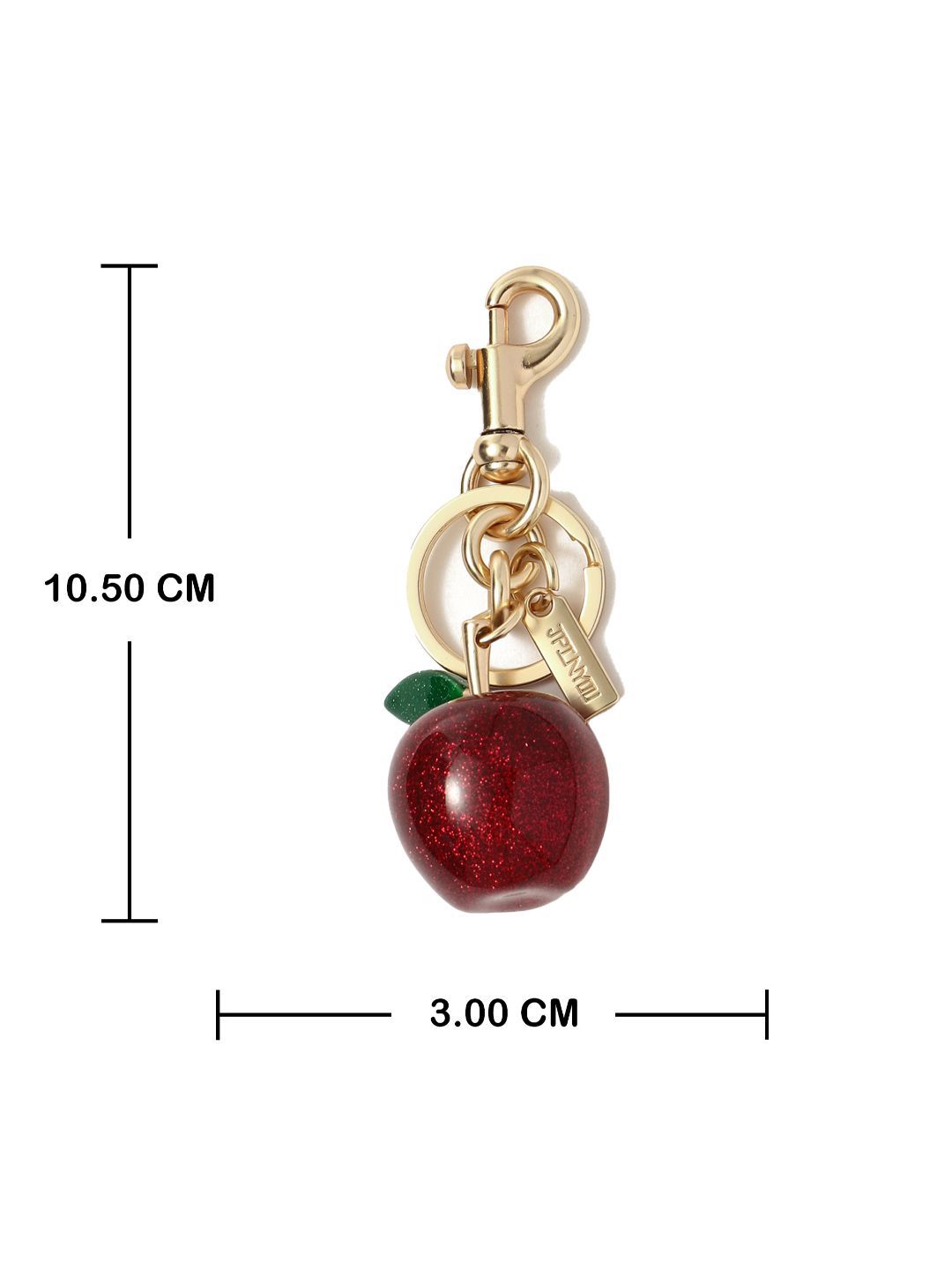 SALTY Red Apple Bag Charm