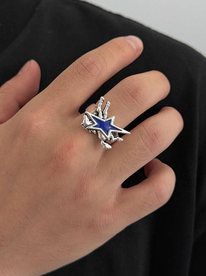 Silver-Plated Finger Ring