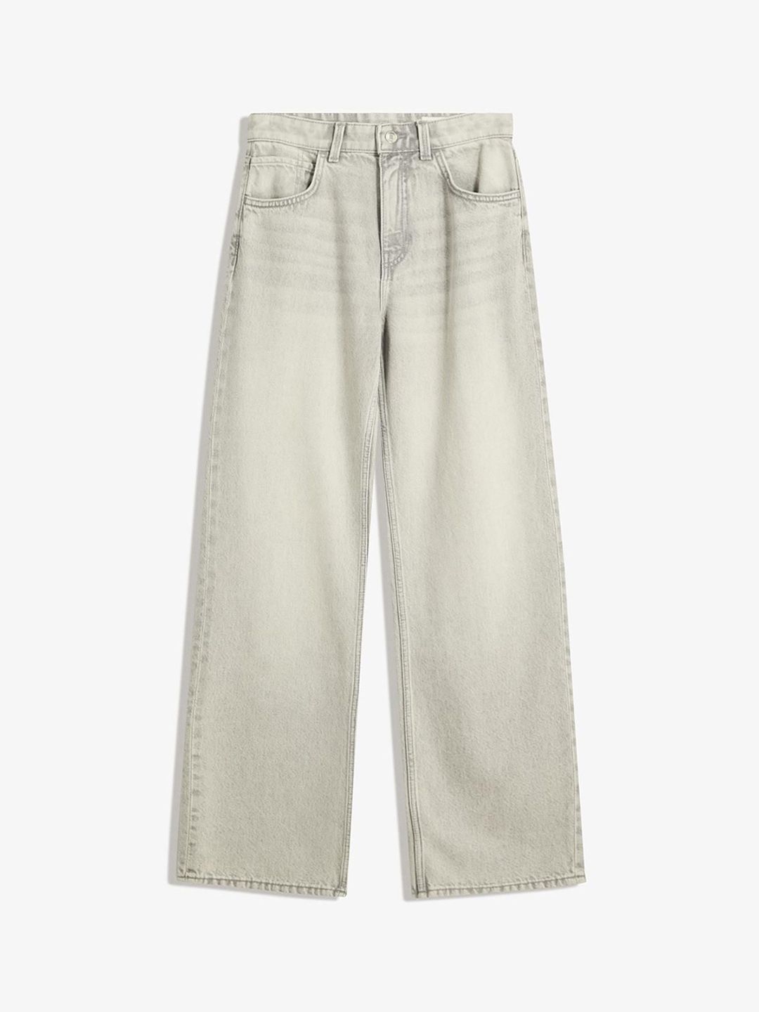 Women Straight Wide-leg Jeans