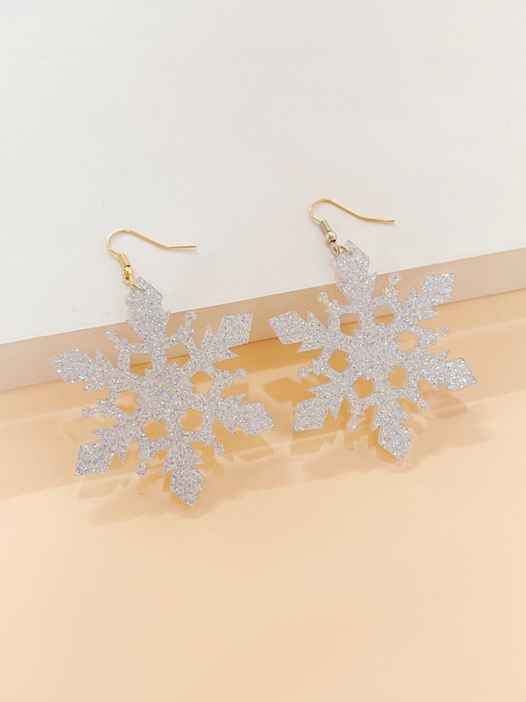 Leaf Shaped Drop Earrings