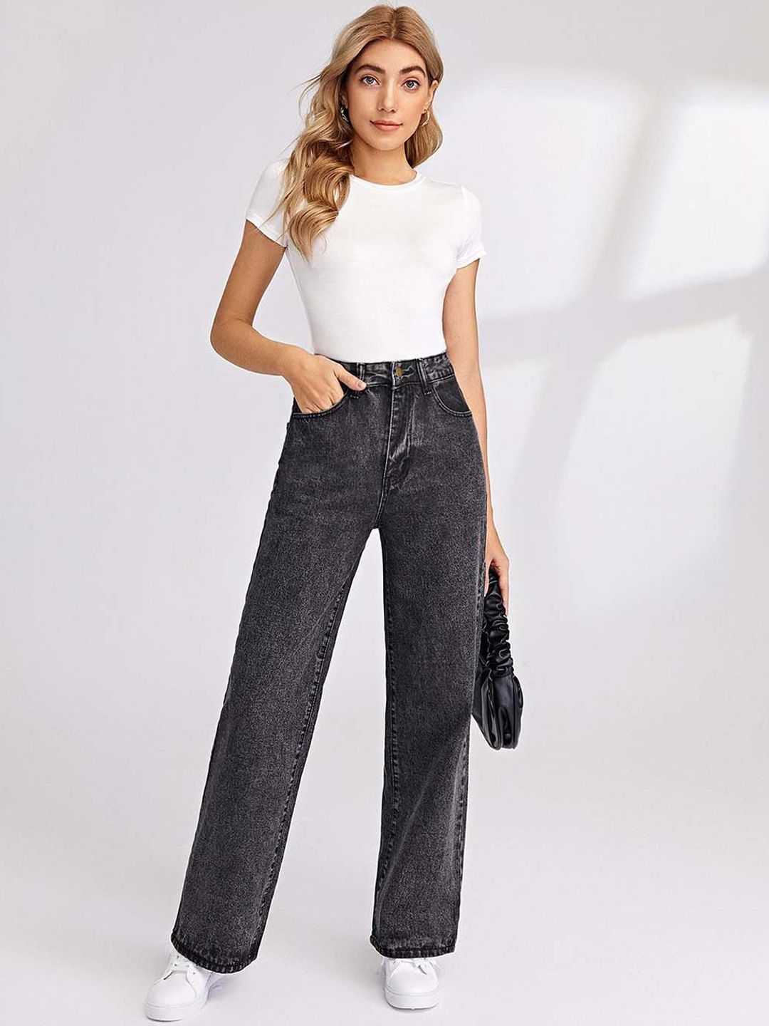 Women Regular Fit High-Rise Jeans