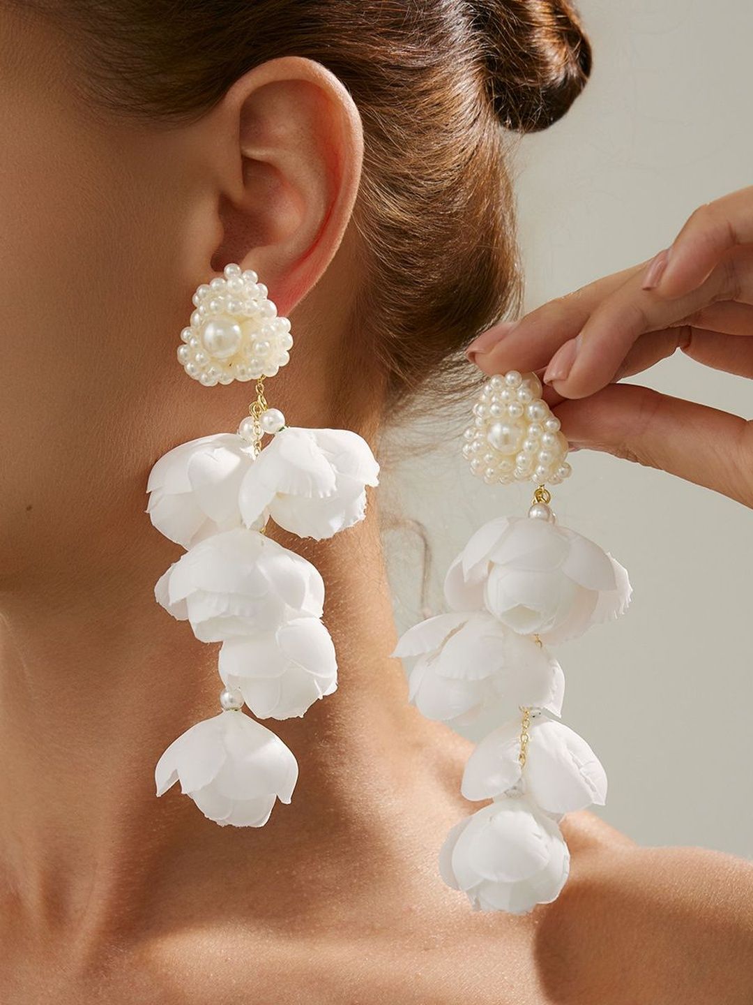 Floral Drop Earrings