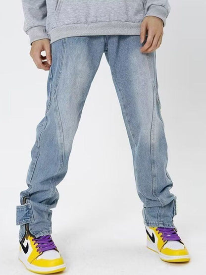 Men Regular Fit Mid-Rise Light Fade Jeans