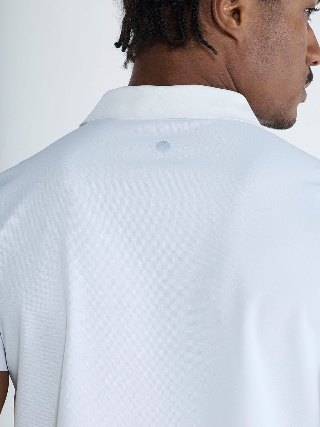 Off-White Mens Bonded Polo