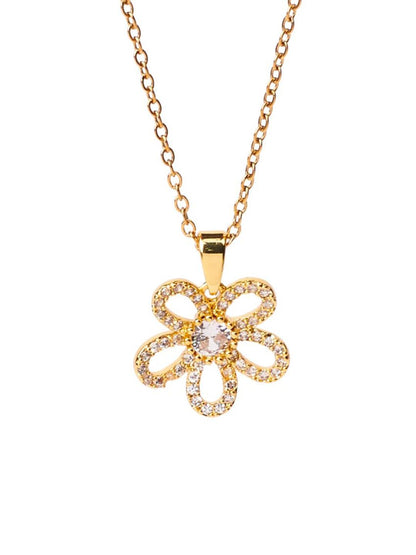 SALTY Floral Pendants with Chains