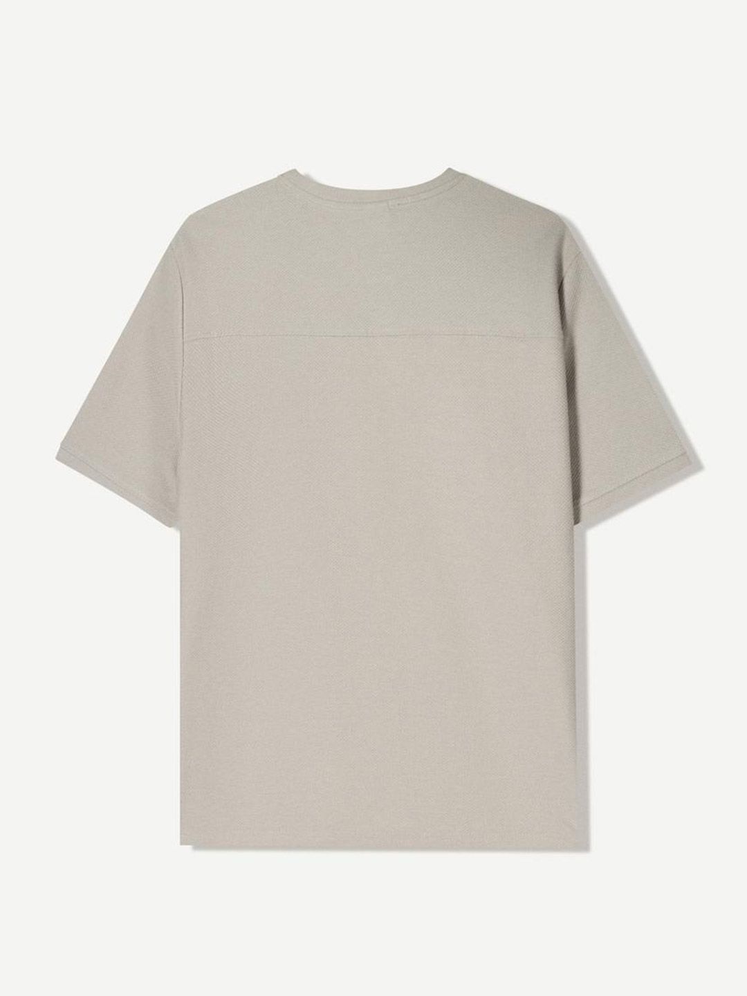 Textured short sleeve T-shirt