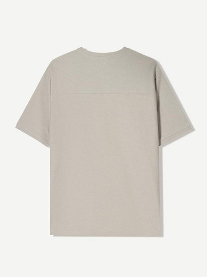 Textured short sleeve T-shirt