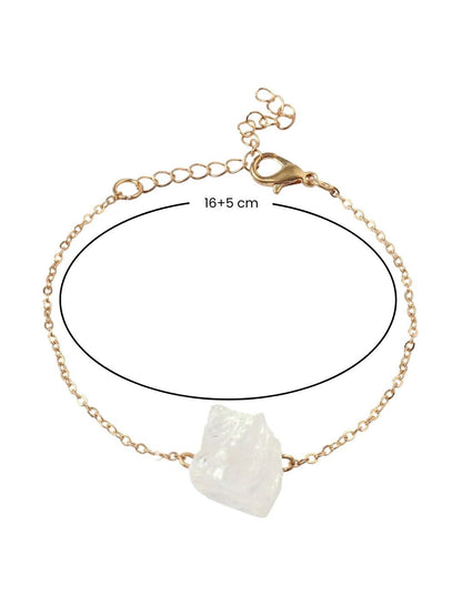 SALTY Set Of 2 Stone Of Feminine & Stone Of Confidence Bracelets