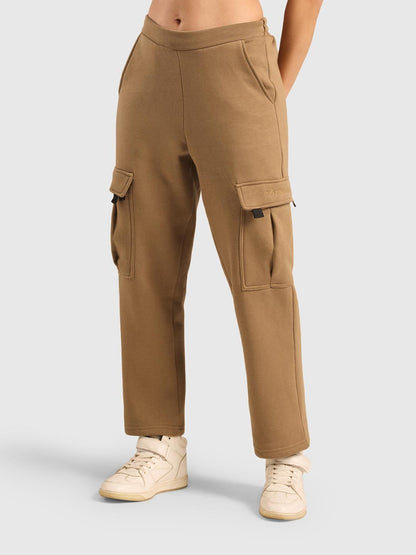 Women Cloud Ease Relaxed Fit Cargos Trousers