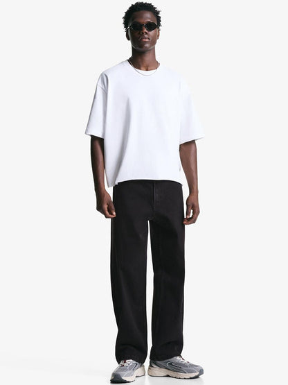 Pure Cotton Baggy Jeans