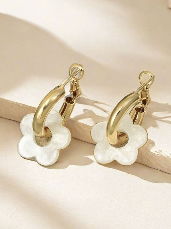 Circular Hoop Earrings