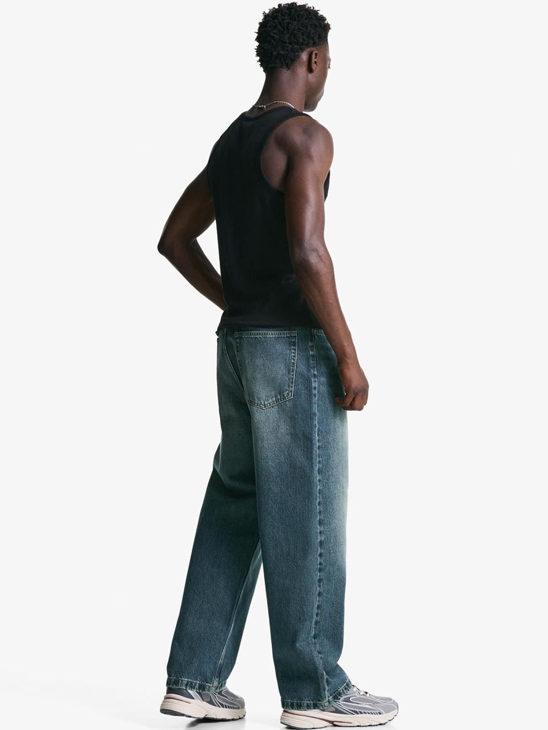 Pure Cotton Baggy Jeans