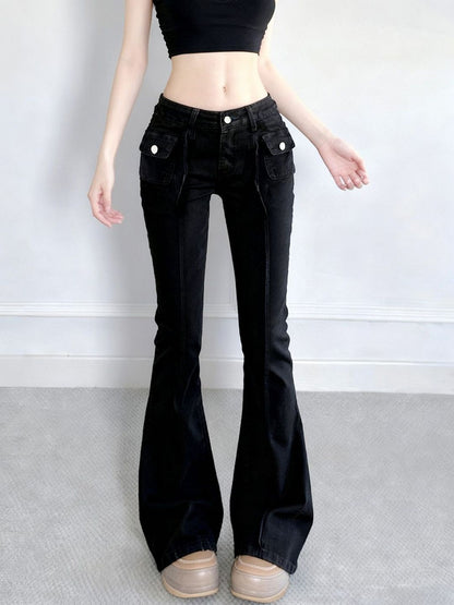 Women Flared Mid-Rise Light Fade Jeans