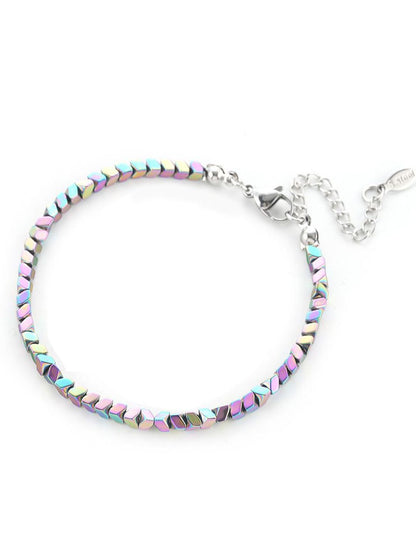 Men Stainless Steel Link Bracelet