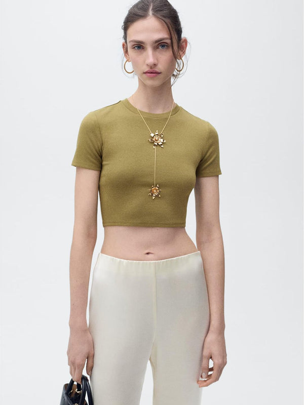 Women Crop T-shirt