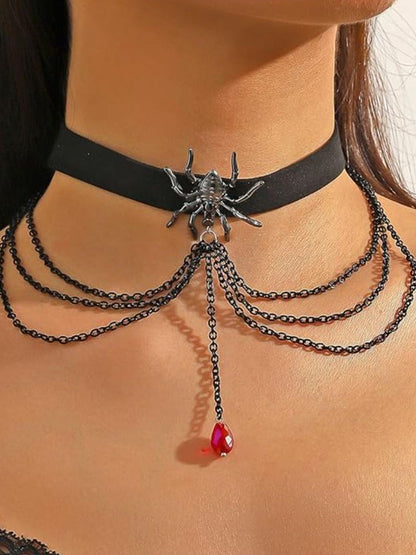 SALTY Pack of 2 Women Wicked Web Choker