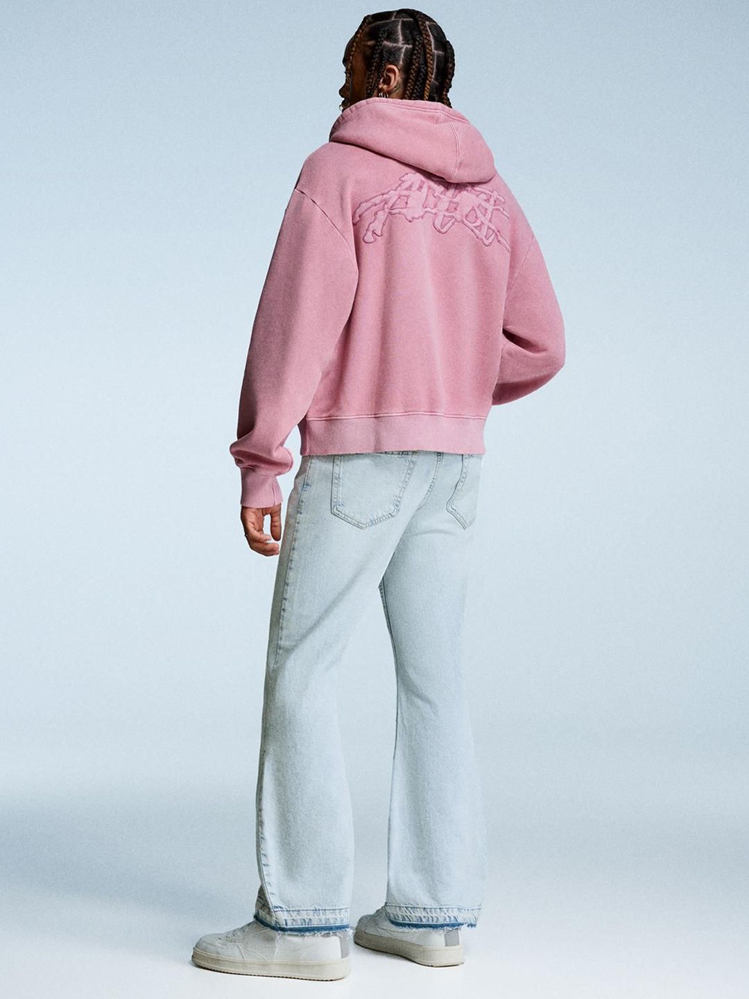 Straight-fit flared jeans