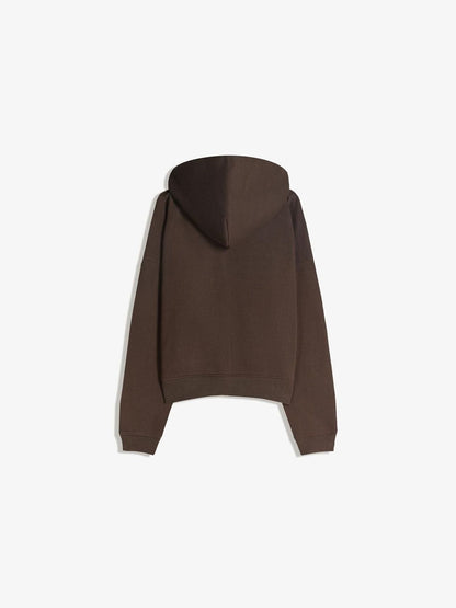 Oversize zip-up hoodie