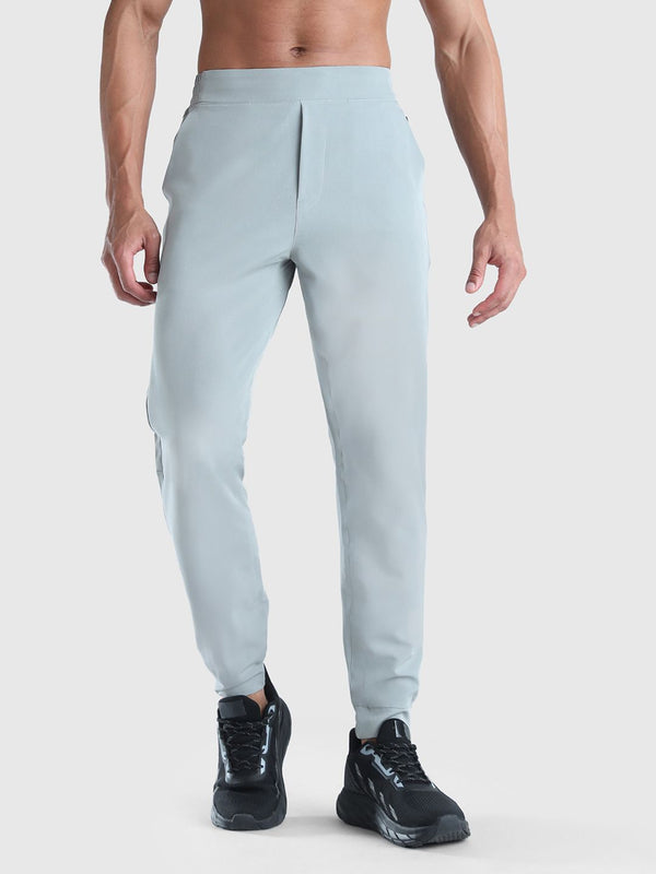 Men Tapered Fit Mid Rise Joggers