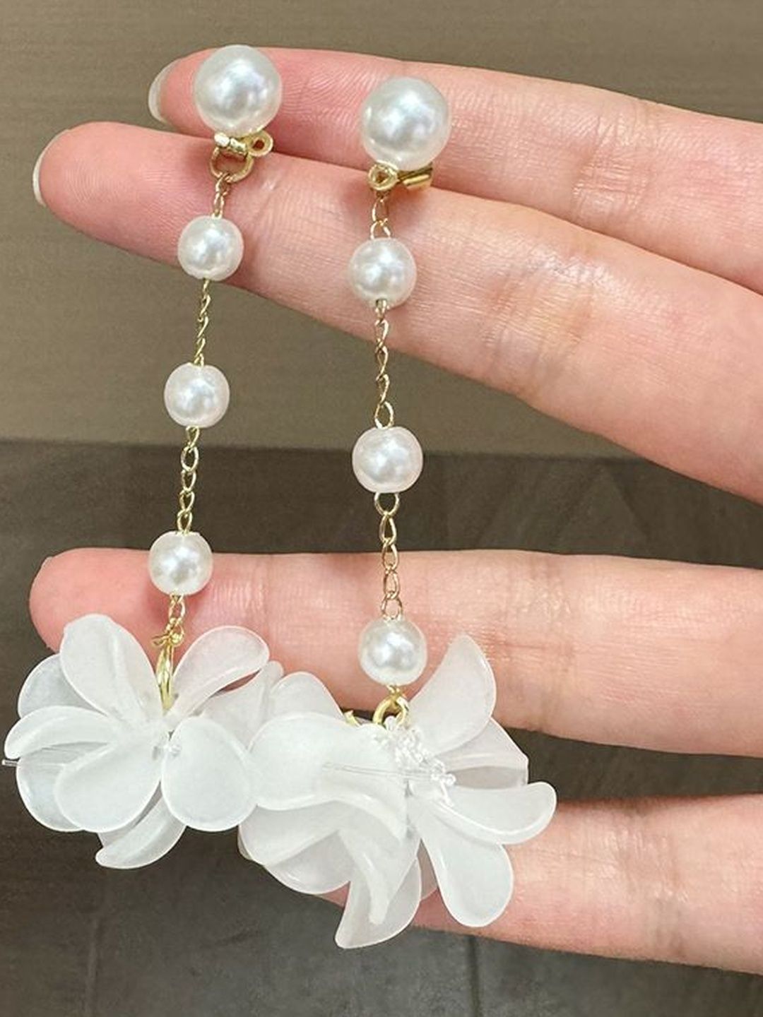 Floral Drop Earrings