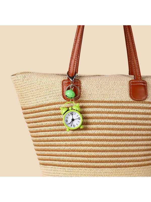 SALTY Green Mini Alarm Clock Bag Charm