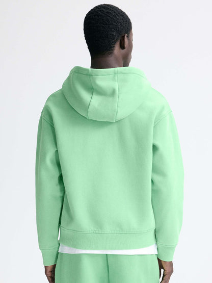 Loose Fit Boxy Zip-Through Hoodie