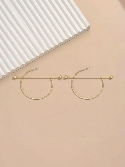 Circular Hoop Earrings