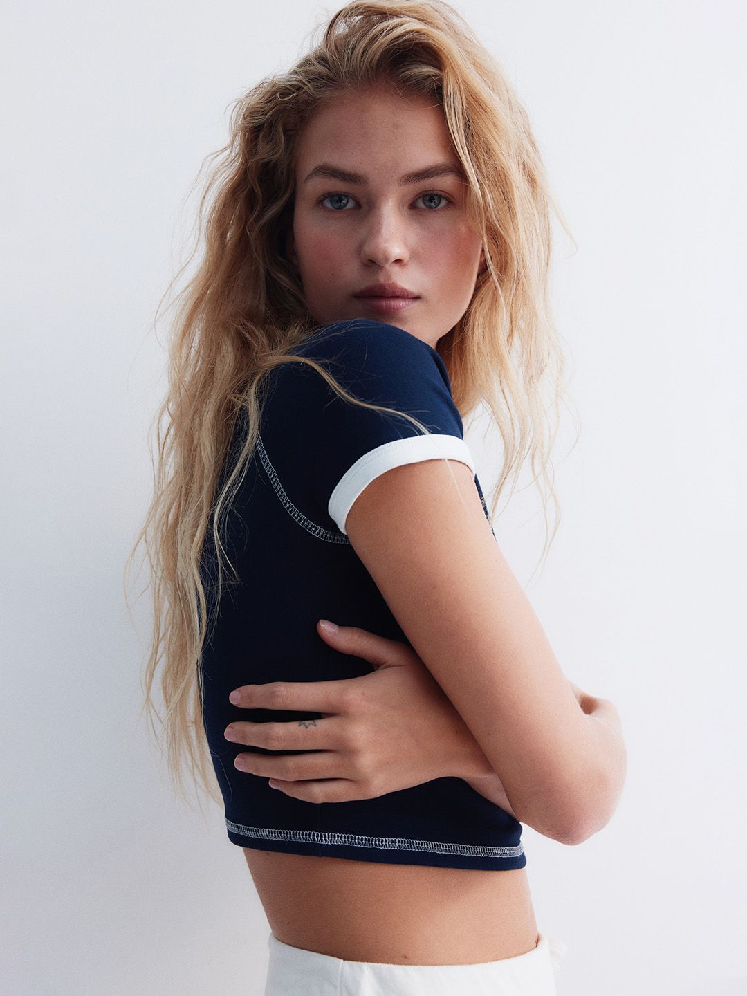 Cropped T-shirt