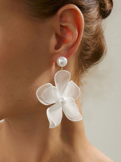 Floral Drop Earrings
