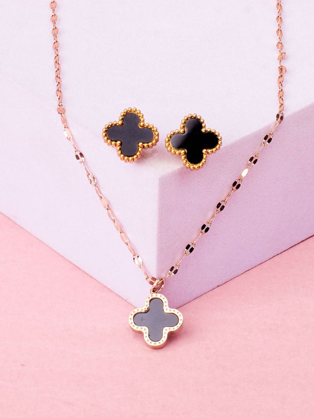 SALTY Midnight Enchantress & Night Clover Jewellery Set