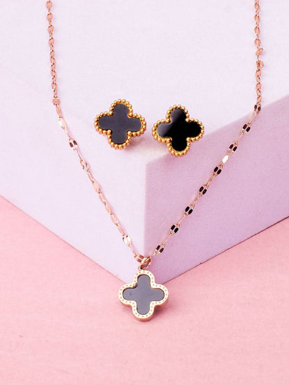 SALTY Midnight Enchantress & Night Clover Jewellery Set