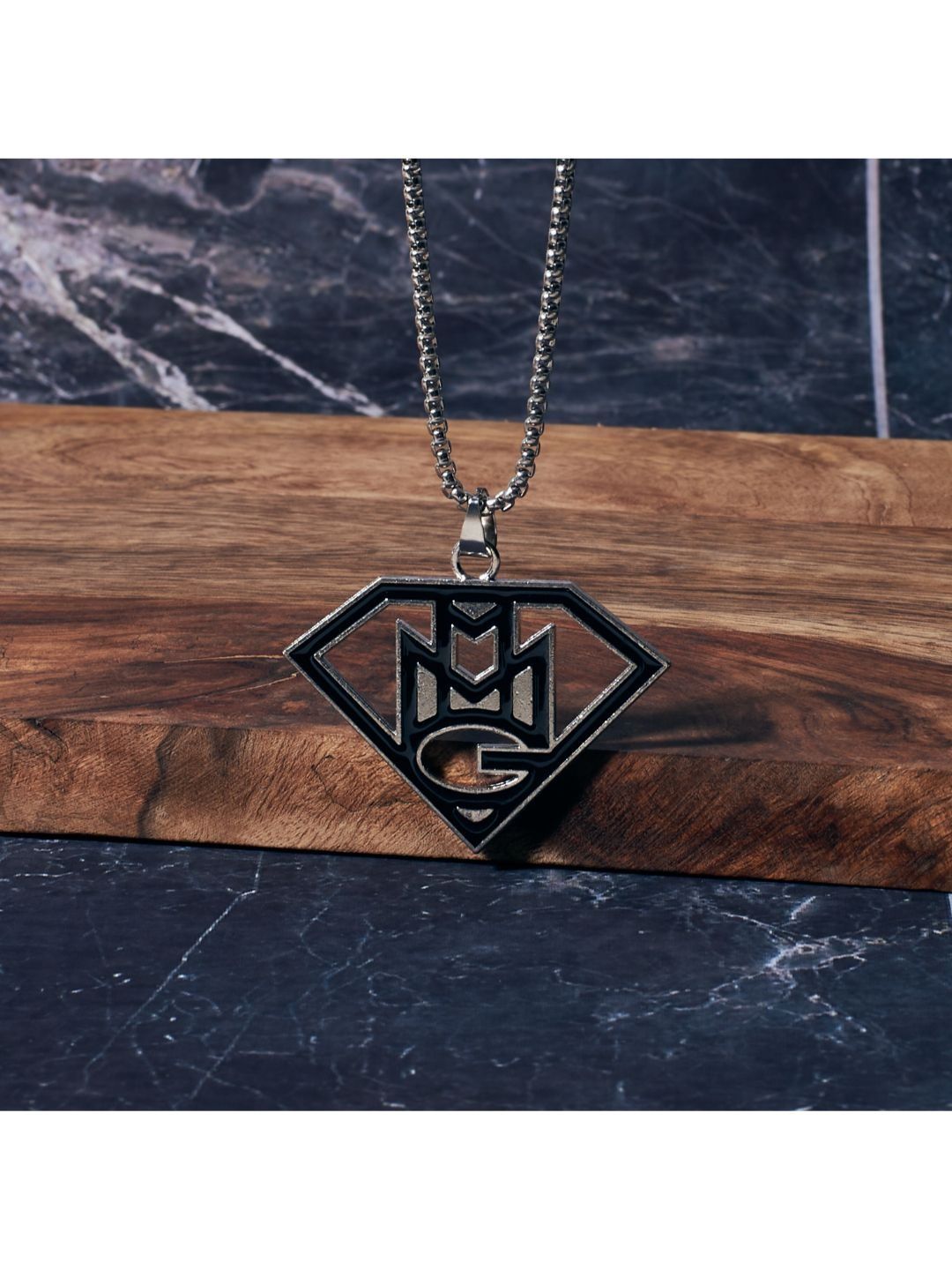 SALTY Natty Locket Chain & Avrum Leather Bracelet Jewellery Set