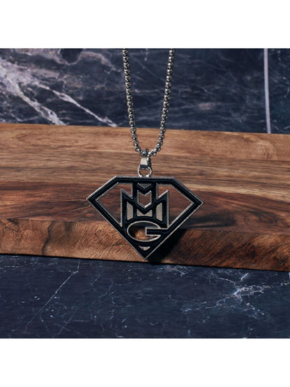 SALTY Natty Locket Chain & Avrum Leather Bracelet Jewellery Set