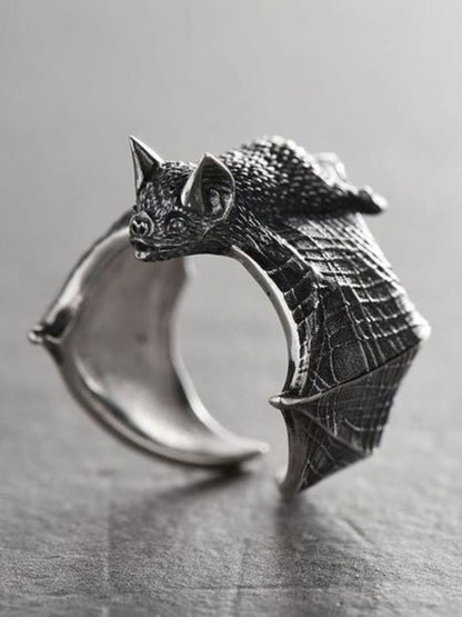 SALTY Spooky Bat Adjustable Finger Ring