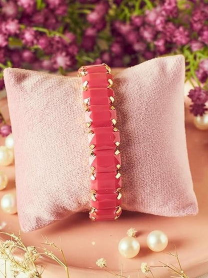 SALTY Women Stainless Steel Elasticated Bracelet