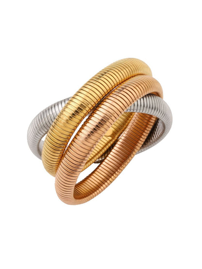 SALTY Warm Up Bold Gold Bracelet