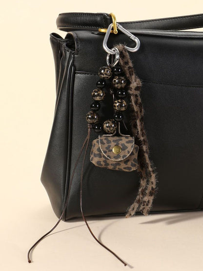 SALTY The Leopard Loop Keyring Bag Charm