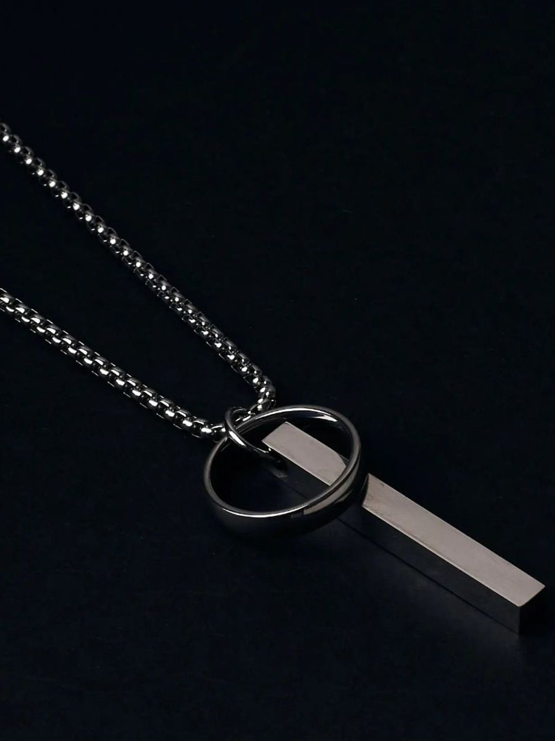 SALTY Pack of 2 Men Rebel Relic Silver Chain