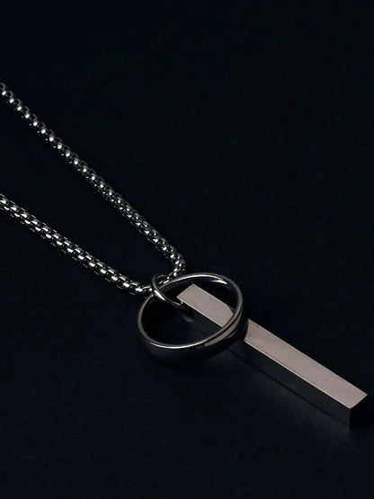 SALTY Pack of 2 Men Rebel Relic Silver Chain