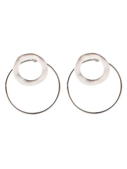 SALTY Circular Drop Earrings