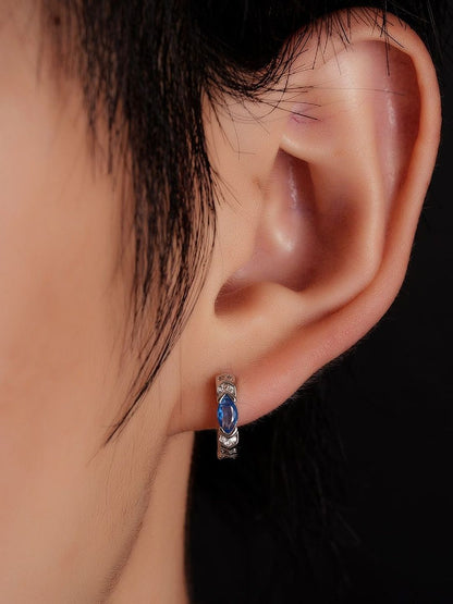 Classic Half Hoop Earrings