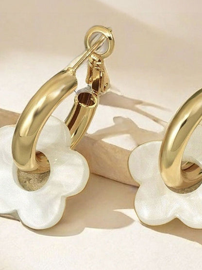 Circular Hoop Earrings