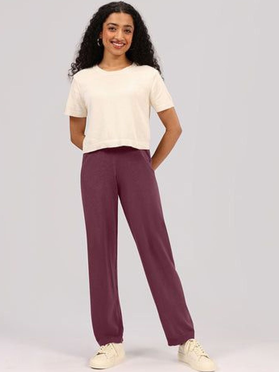 Women Relaxed Fit Track Pants