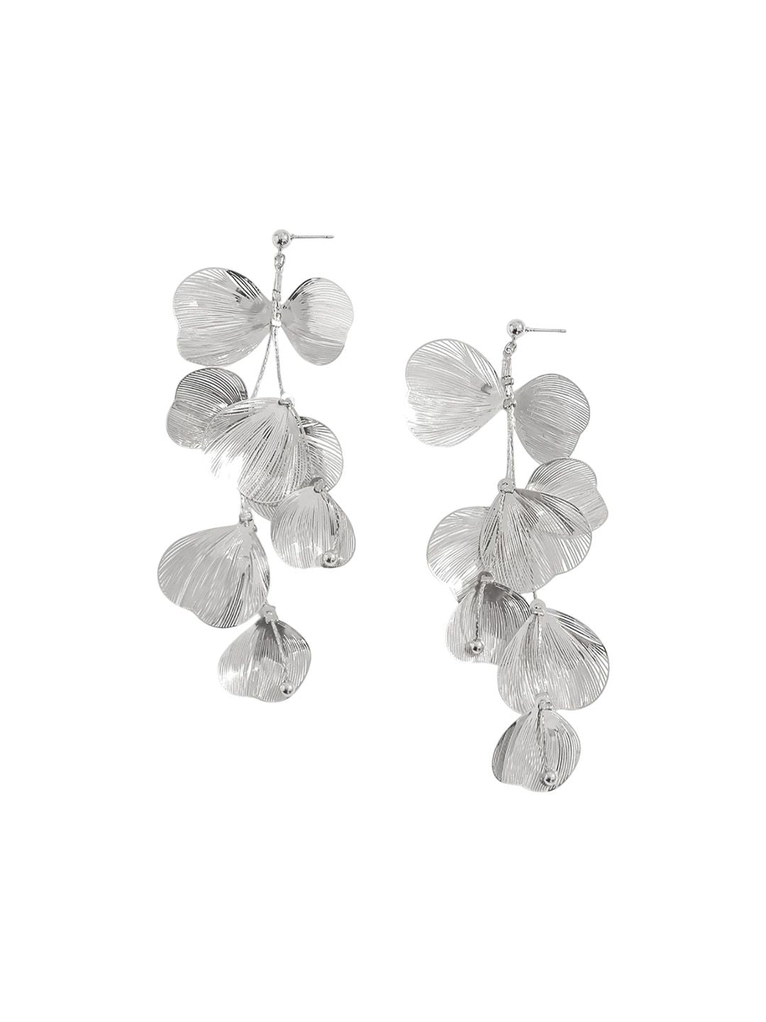Leaf Shaped Studs Earrings