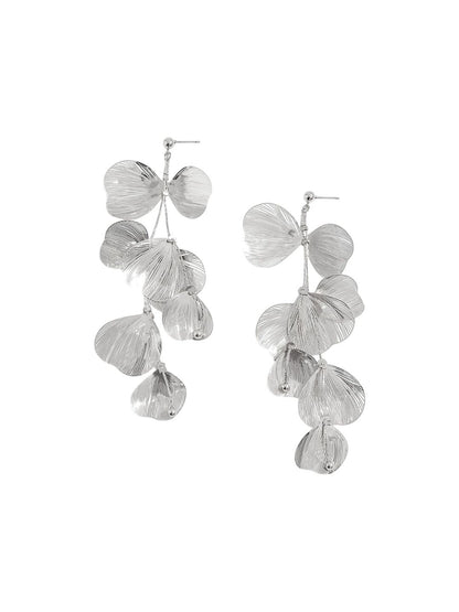 Leaf Shaped Studs Earrings