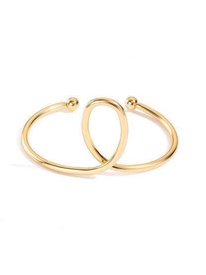 Gold-Plated Cuff Bracelet