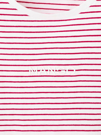 Women Striped Pure Cotton T-shirt